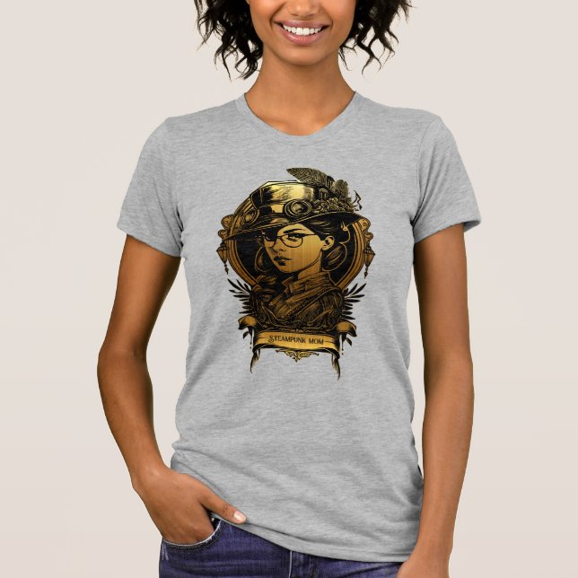 T-shirt Steampunk Mom (Devant)