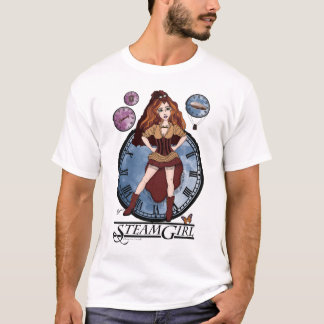 T-shirt Steampunk - SteamGirl - par StardustSteampunk™