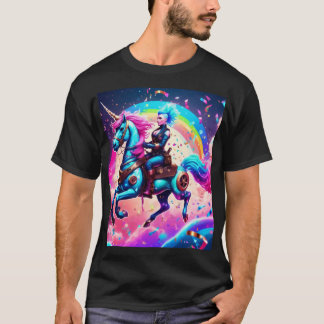 T-shirt Steampunk unicorn