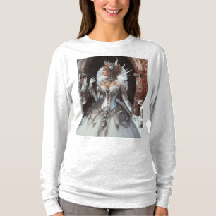 T-shirt Steampunk Victorian Industrial Winter Ice Queen
