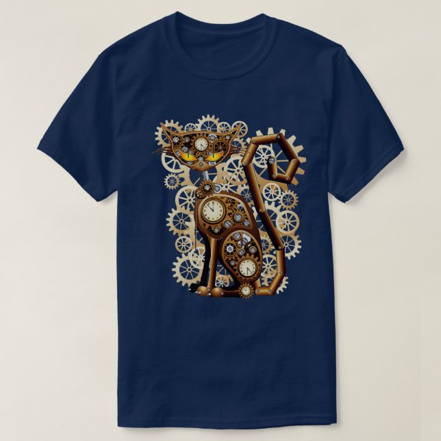 T-shirt Steampunk Vintage (Design devant)