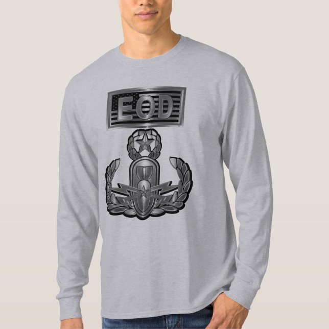 T-shirt Steel Type Design Master EOD (Devant)