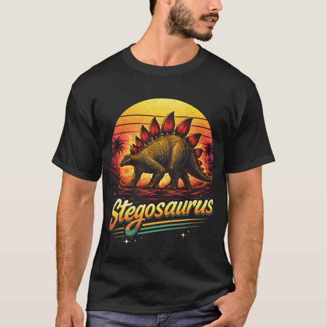 T-shirt Stégosaure (Devant)