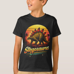 T-shirt Stégosaure