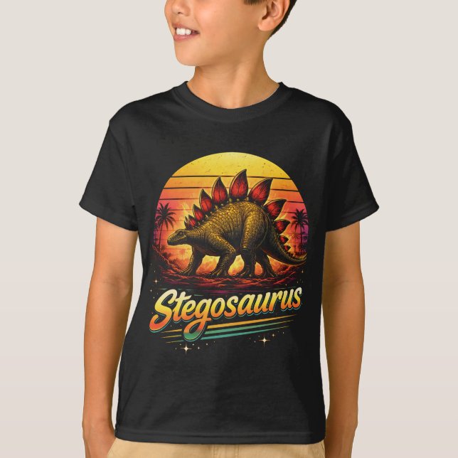 T-shirt Stégosaure (Devant)