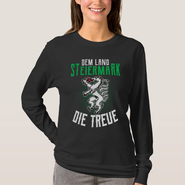 T-shirt Steiermark Panther Steirer Crest (Devant)