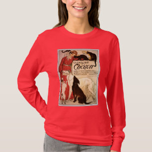T-shirt : Steinlen vintage "clinique Cheron "