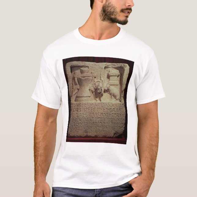 T-shirt Stele du miller Marcus Careius Asisa (Devant)