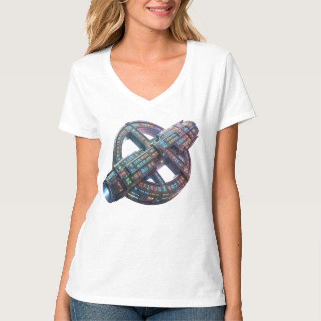 T-shirt Stellar Path – Journey Through the Universe´8 (Devant)