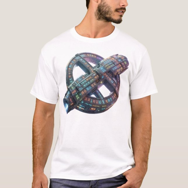 T-shirt Stellar Path – Journey Through the Universe´8 (Devant)