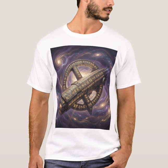 T-shirt Stellar Path – Journey Through the Universe´9 (Devant)