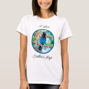 T-shirt Steller's Jay - Photographie originale