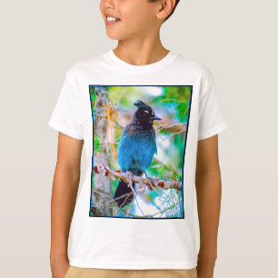 T-shirt Steller's Jay - Photographie originale