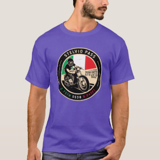T-shirt Stelvio Pass Passo Dello Stelvio Motorcycle family