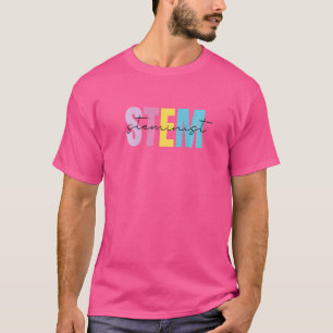 T-shirt Stem Squad Science Technologie Génie Math Ste