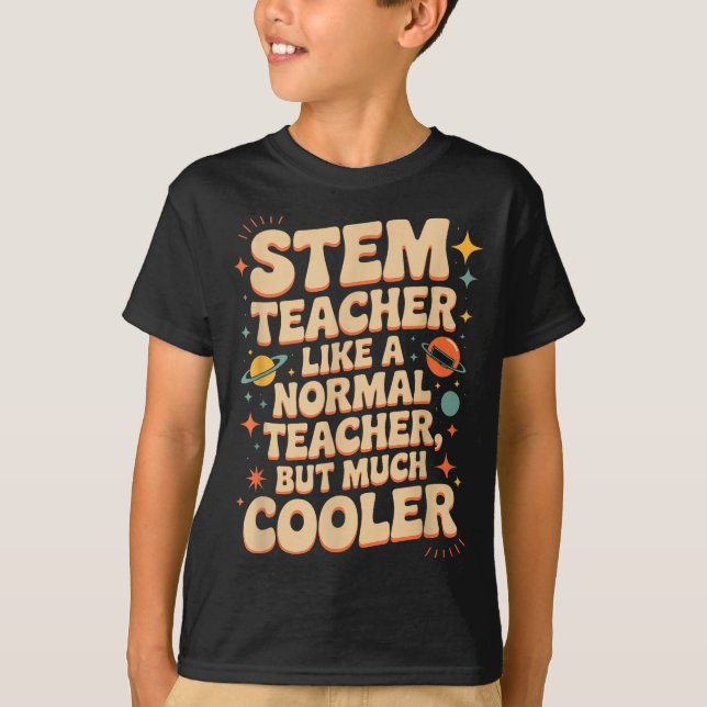 T-shirt Stem Teacher Definition Funny Science Math Tech Te (Devant)