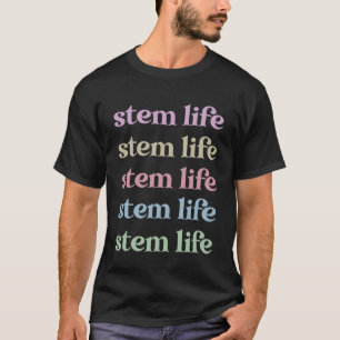 T-shirt STEM Vie Science Technologie Génie Math Teac