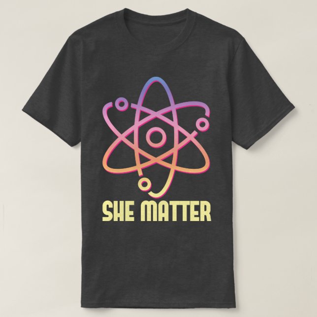 T-shirt Stéméniste, elle compte (Design devant)