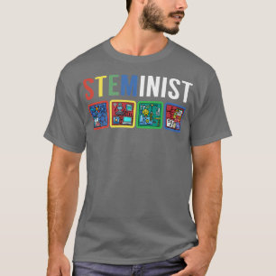 T-shirt Stéménite Science Technologie Génie Math STEM