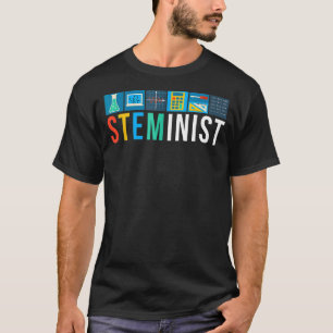 T-shirt Stéménite Science Technologie Génie Math STEM