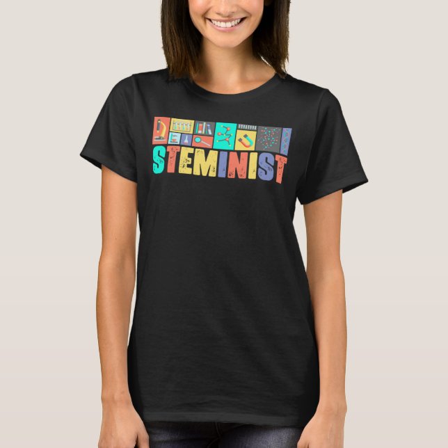 T-shirt Stéménite Science Technologie Ingénierie Math Stud (Devant)