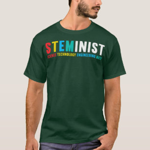 T-shirt Stéménite STEM Science Technologie Génie Mathémati