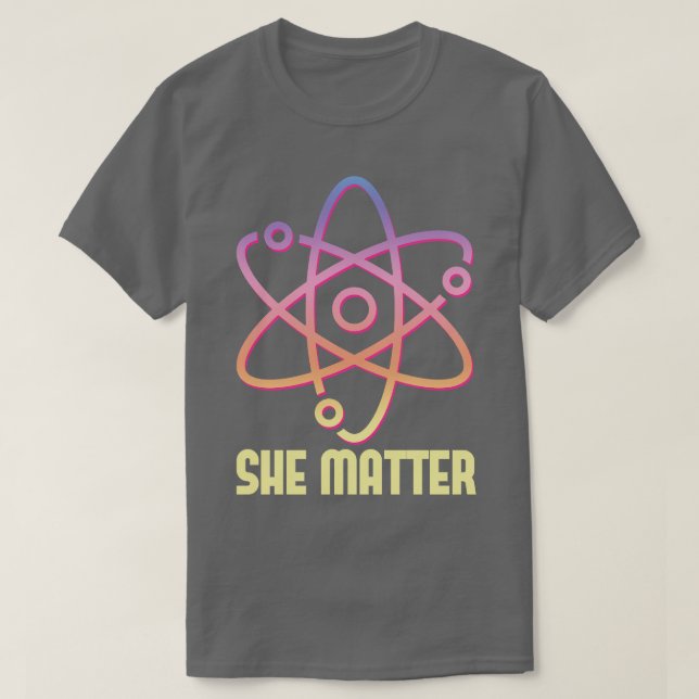 T-shirt Steminist Elle compte (Design devant)
