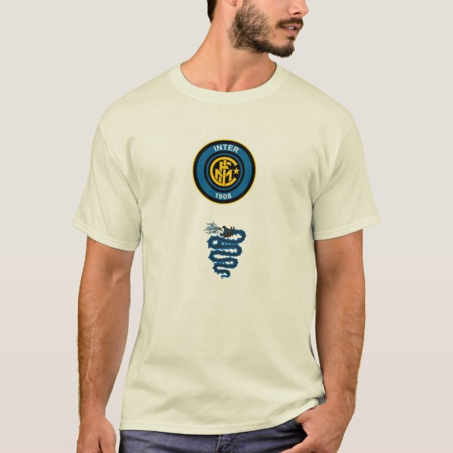 T-shirt Stemma Internazionale Milano inter de Biscione (Devant)