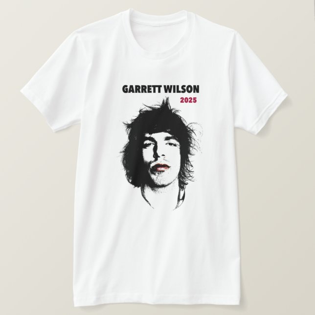 T-shirt Stencil Garrett Wilson T Shirt (Design devant)