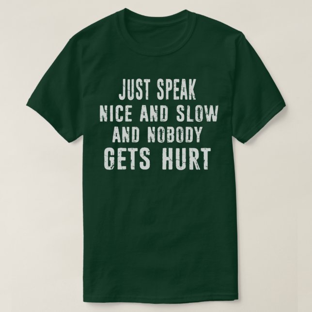 T-shirt Stenographer Stenographer Typist Cadeau Parler (Design devant)