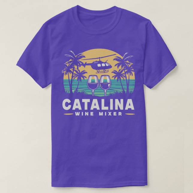 T-shirt Step Brothers Catalina Mélangeur à vin (Design devant)