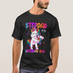T-shirt Stepdad de la fête d'anniversaire garçon jumelé fa