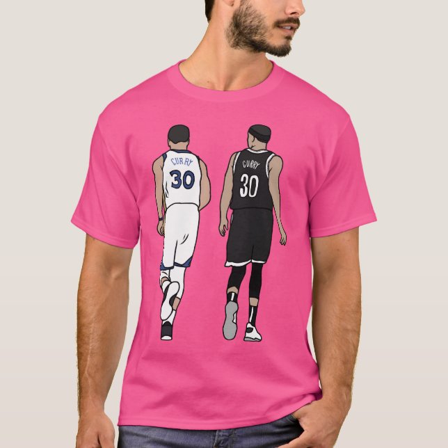 T-shirt Steph Et Seth Curry (Devant)