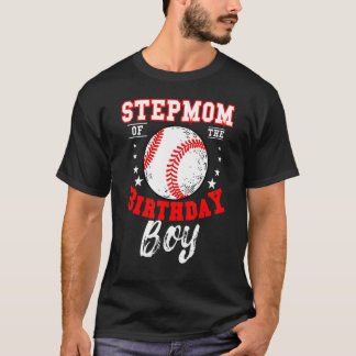 T-shirt Stéphane De L'Anniversaire De Baseball De L'Annive