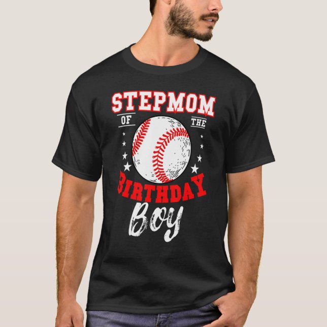 T-shirt Stéphane De L'Anniversaire De Baseball De L'Annive (Devant)