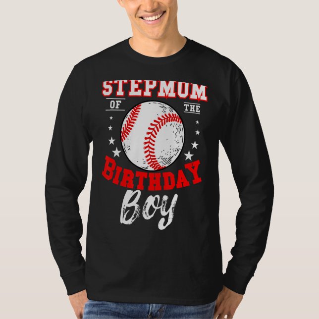 T-shirt Stéphane De L'Anniversaire De Baseball De L'Annive (Devant)