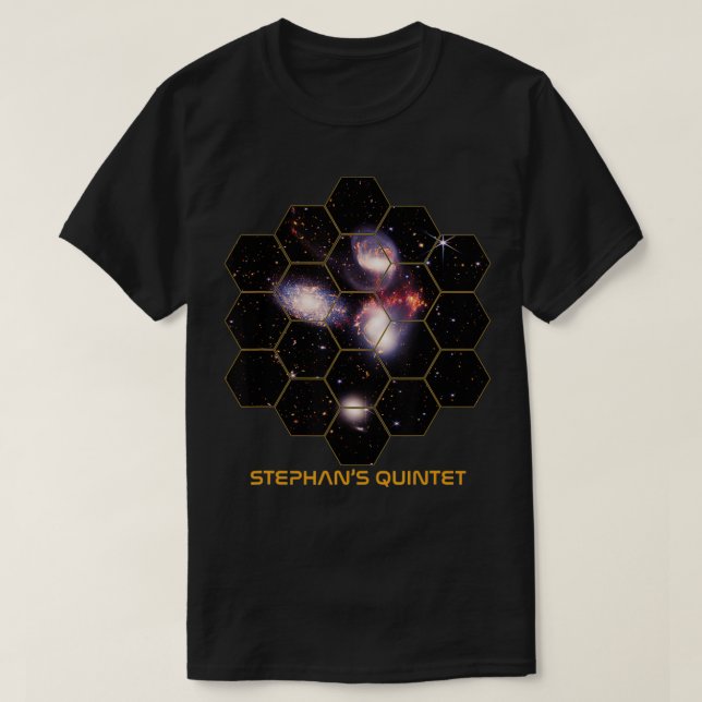 T-shirt Stéphane Quintet James Webb Telescope JWST M (Design devant)