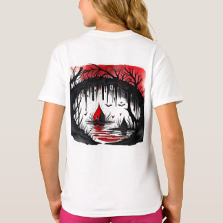 T-shirt Stephen gimmel style, dessin, aquarelle, aquarelle