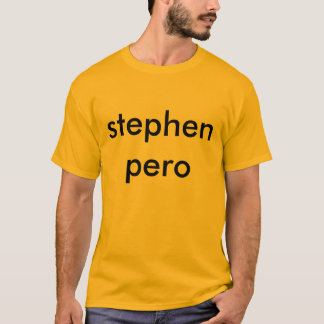 T-shirt Stephen Pero