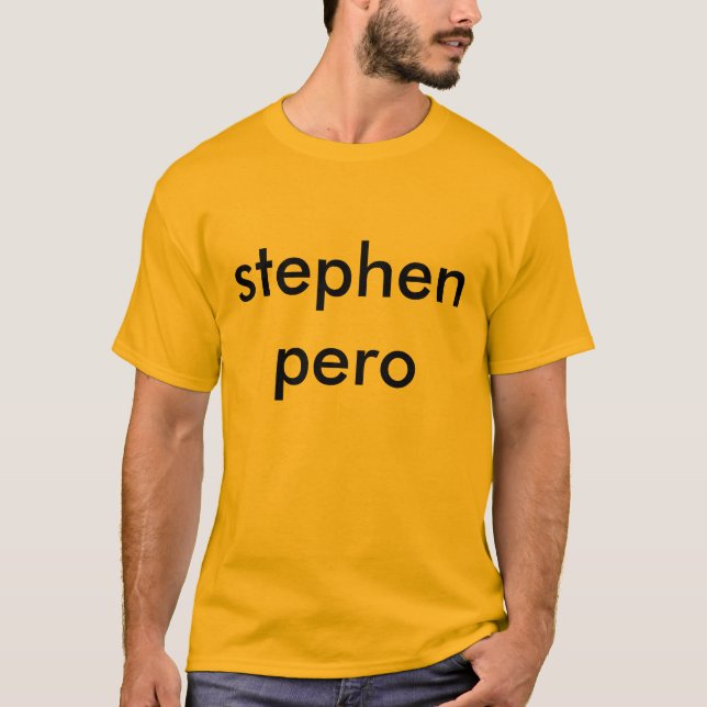 T-shirt Stephen Pero (Devant)