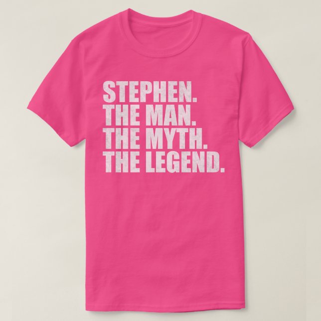 T-shirt StephenStephen Nom Stephen Nom prénom Stephen (Design devant)