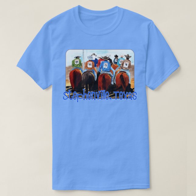 T-shirt Stephenville Texas Rodeo (Design devant)