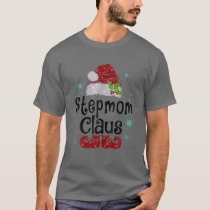 T-shirt Stepmaman Claus Noël Pyjama famille correspondant 