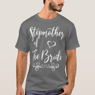 T-shirt Stepmère de la mariée et de la chambre Mariage jum