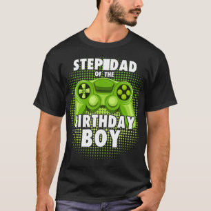 T-shirt StepPapa du gamer Garçon Matching Video Game Naiss