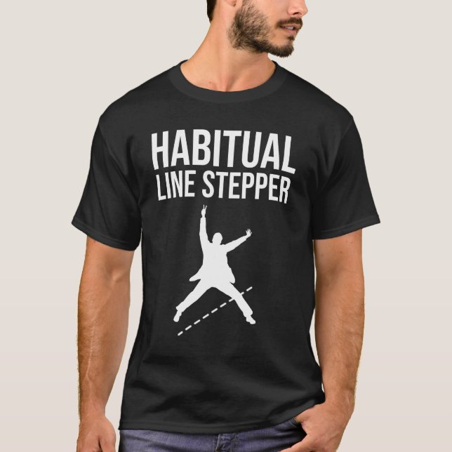 T-shirt Stepper de ligne Habituelle (Devant)