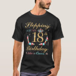 T-shirt Stepping Into My 18th Birthday Like A Queen Boss B<br><div class="desc">Stepping Into My 18th Birthday Like A Queen Boss B</div>