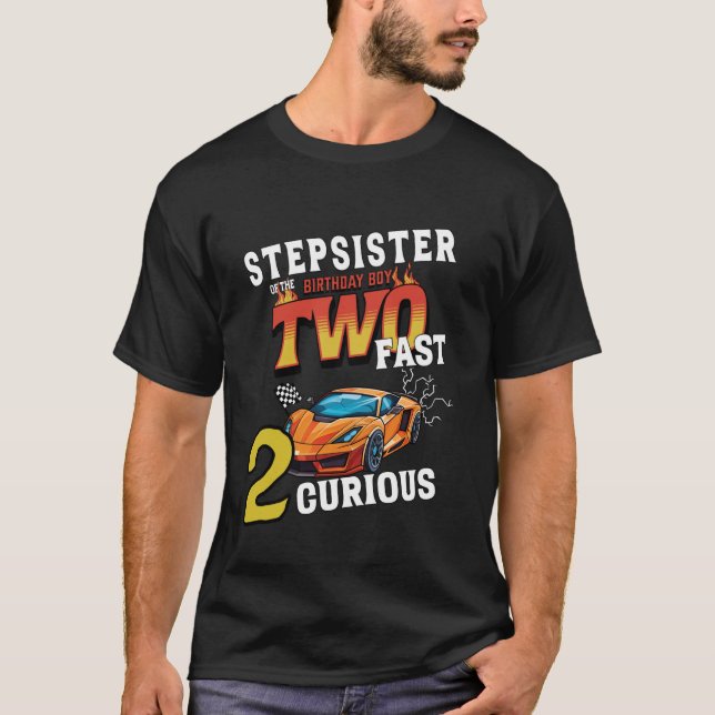 T-shirt Stepsoeur De Deux Ans Boy Racin (Devant)