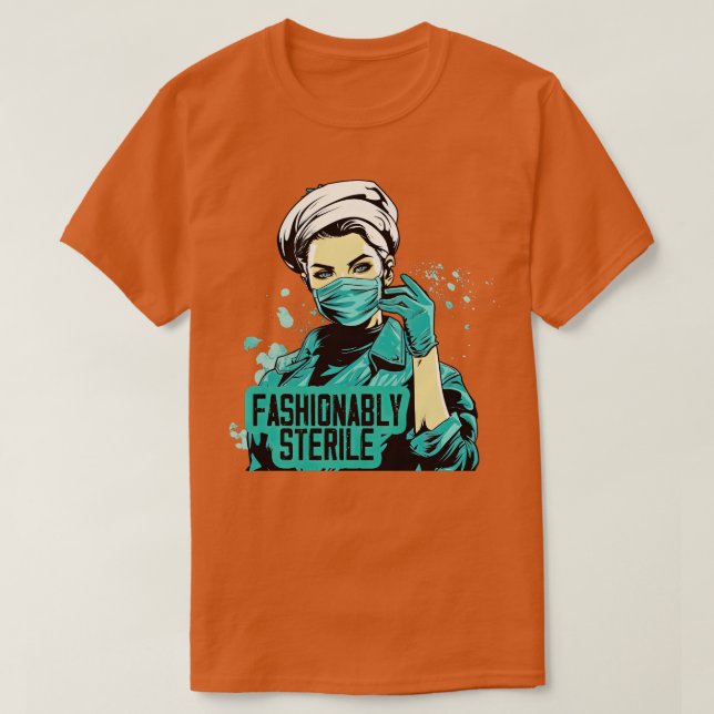 T-shirt Stérile moderne 3 (Design devant)