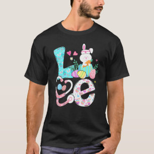 T-shirt Stethoscope Amour Scrub Vie Infirmière Mignonne La